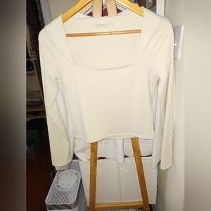 A&F Square Neck Top